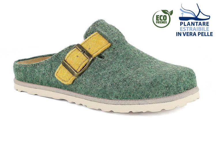 Picture of Ecofriends slippers with buckle - cs38