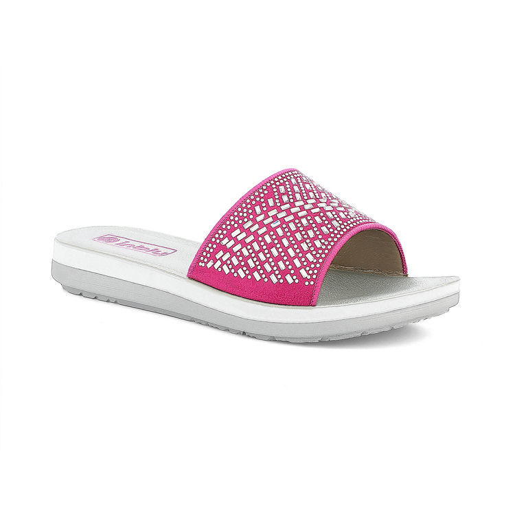 Picture of Colorful slipper with rhinestones -  ZO02