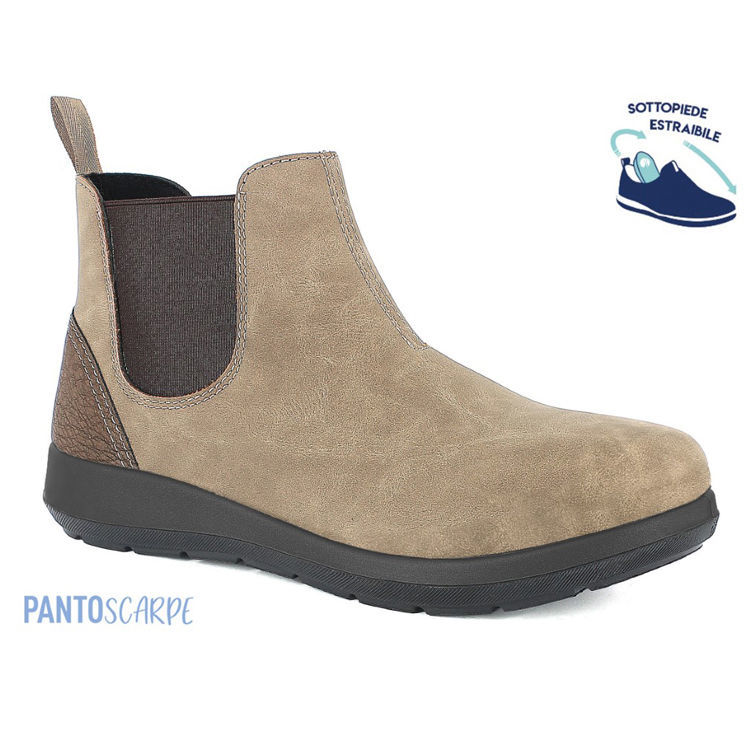 Picture of Pantoscarpe ankle boots with elastic band - wg59