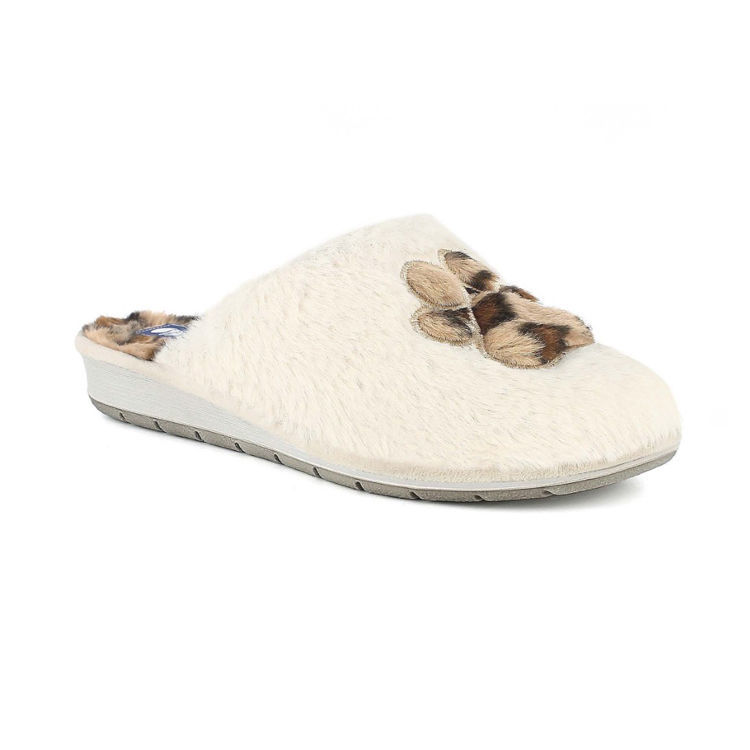 Picture of Slippers with leopard paw. - lb104