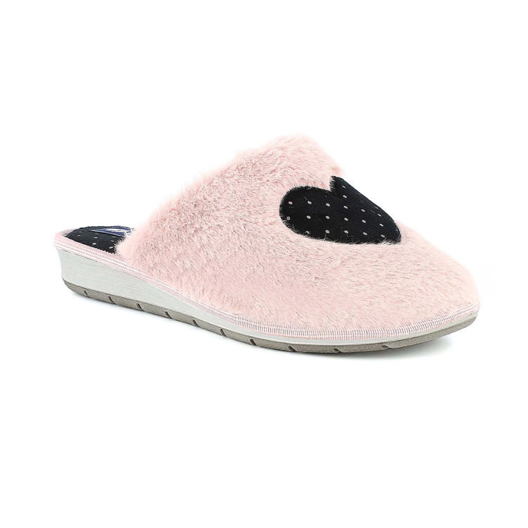 Picture of Slippers with polka dot heart - lb105