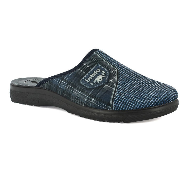 Picture of Men's slippers with inblu badge - dg10