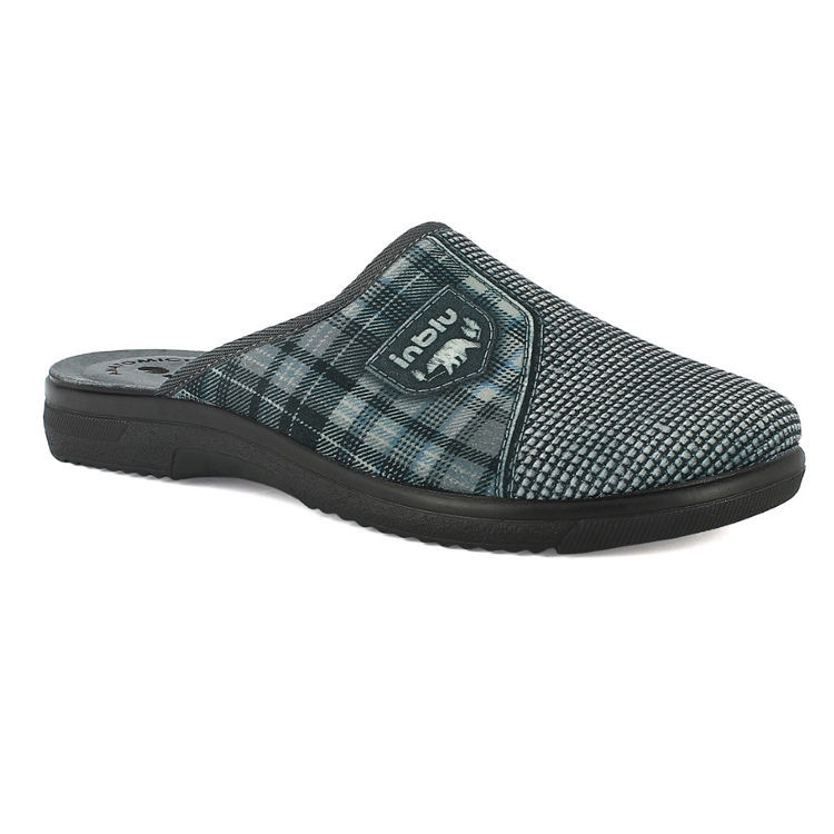 Picture of Men's slippers with inblu badge - dg10