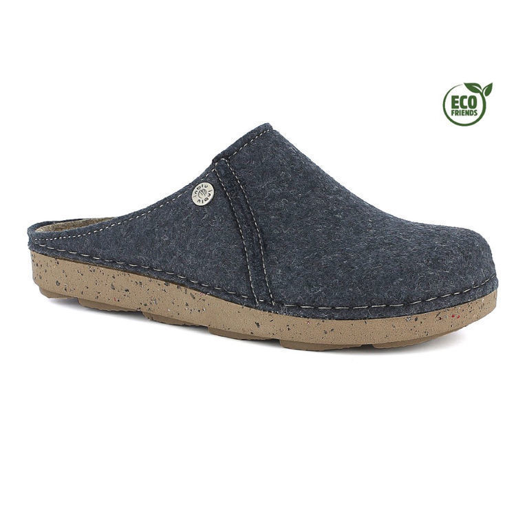 Picture of Ecofriends men's felt slippers - mt11