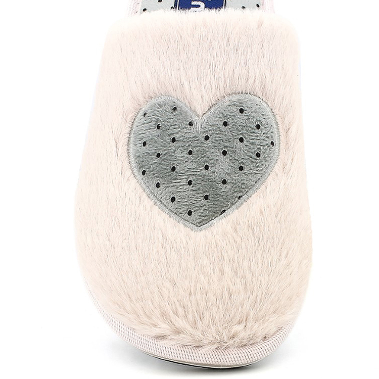 Immagine di PANTOFOLE CON CUORE A POIS - LB105